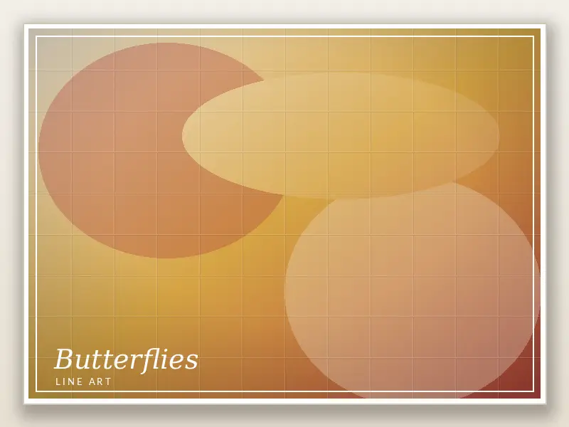 Butterflies Line Art 3