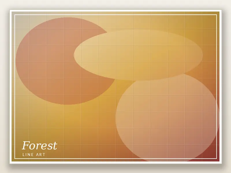 Forest Line Art 3