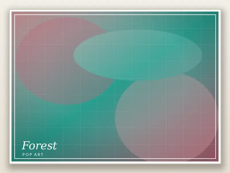 Forest Pop Art 3