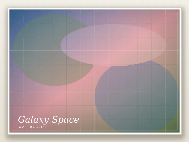 Galaxy Space Watercolor 2