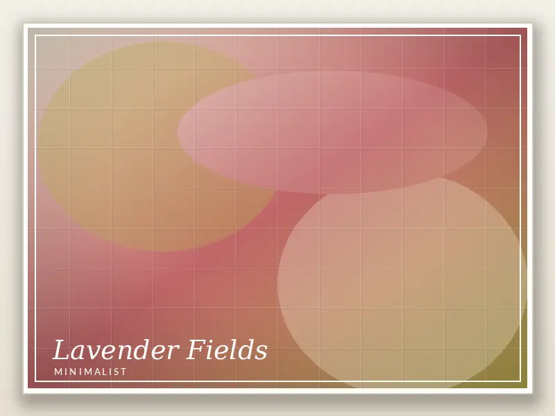 Lavender Fields Minimalist 1