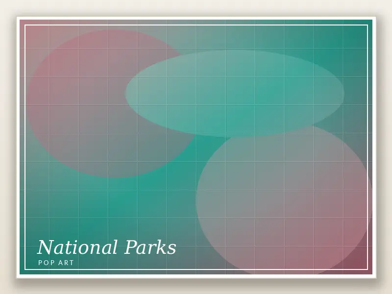 National Parks Pop Art 2
