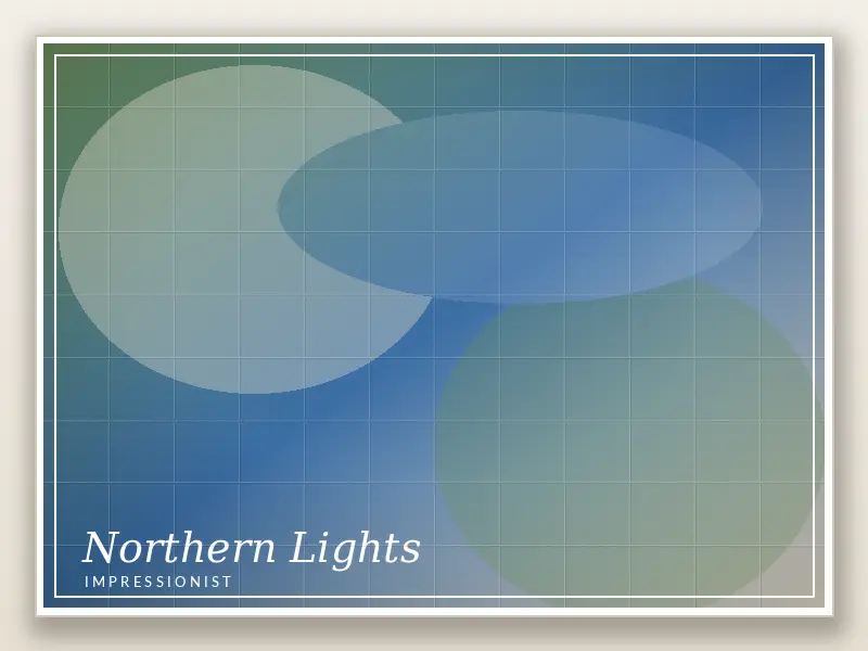 Northern Lights Impressionist 4
