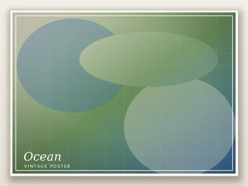 Ocean Vintage Poster 4